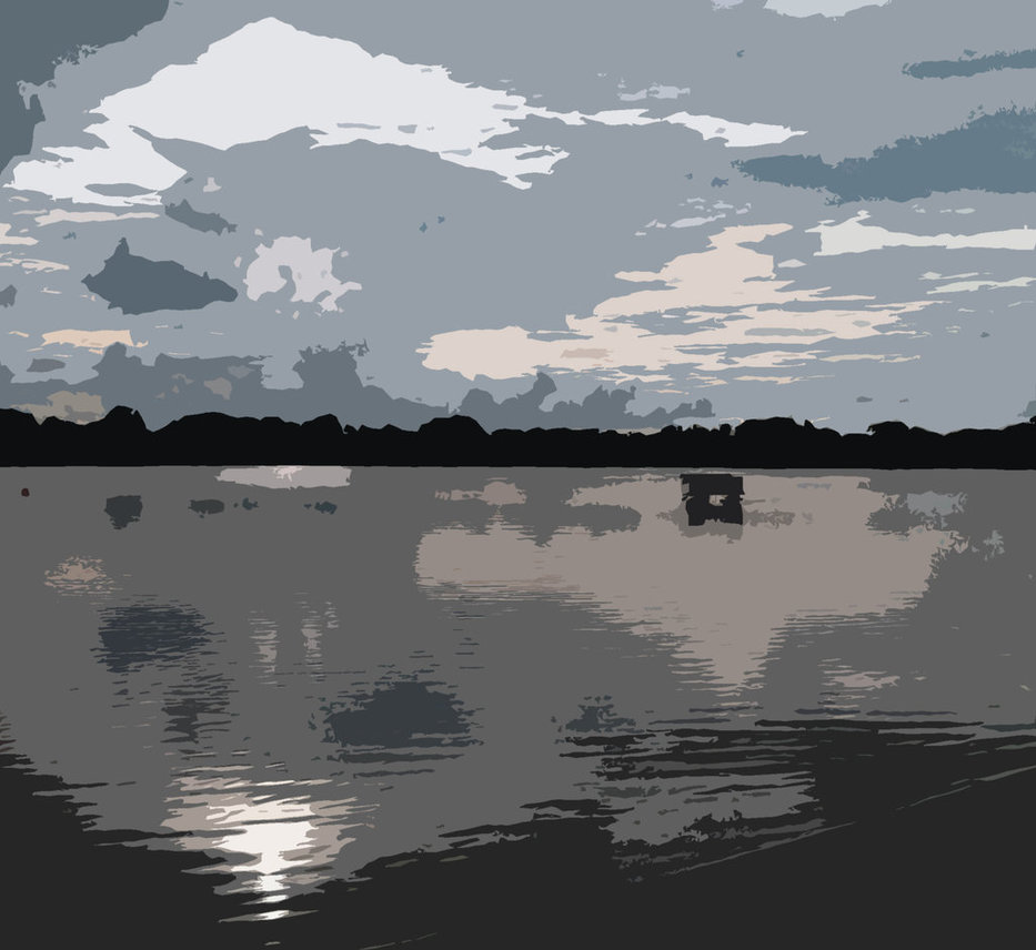 lake view edited image by mycanda